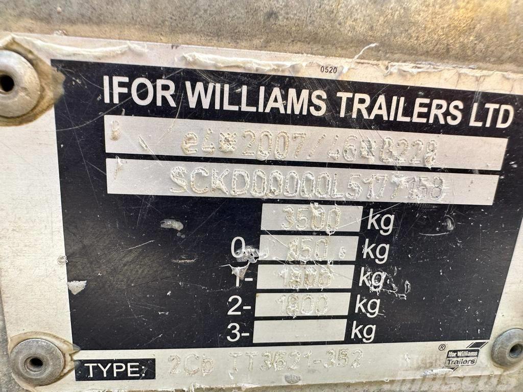 Ifor Williams TT3621 Trailer Sklápěcí přívěs