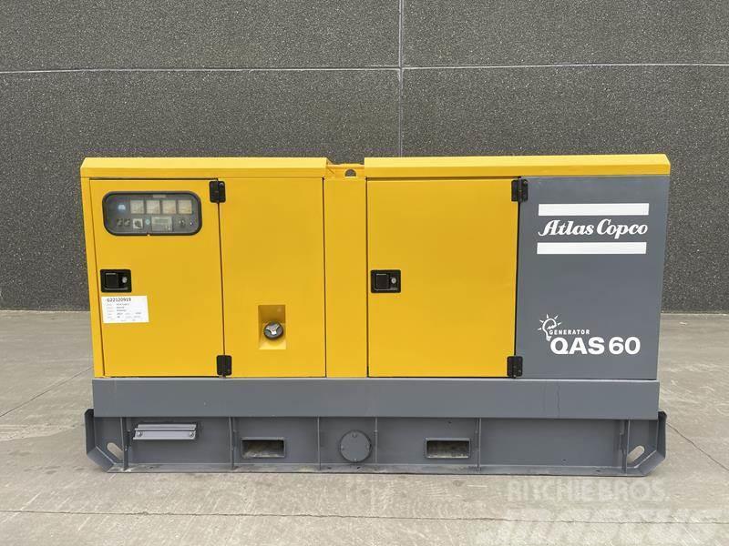 Atlas Copco QAS 60 Naftové generátory