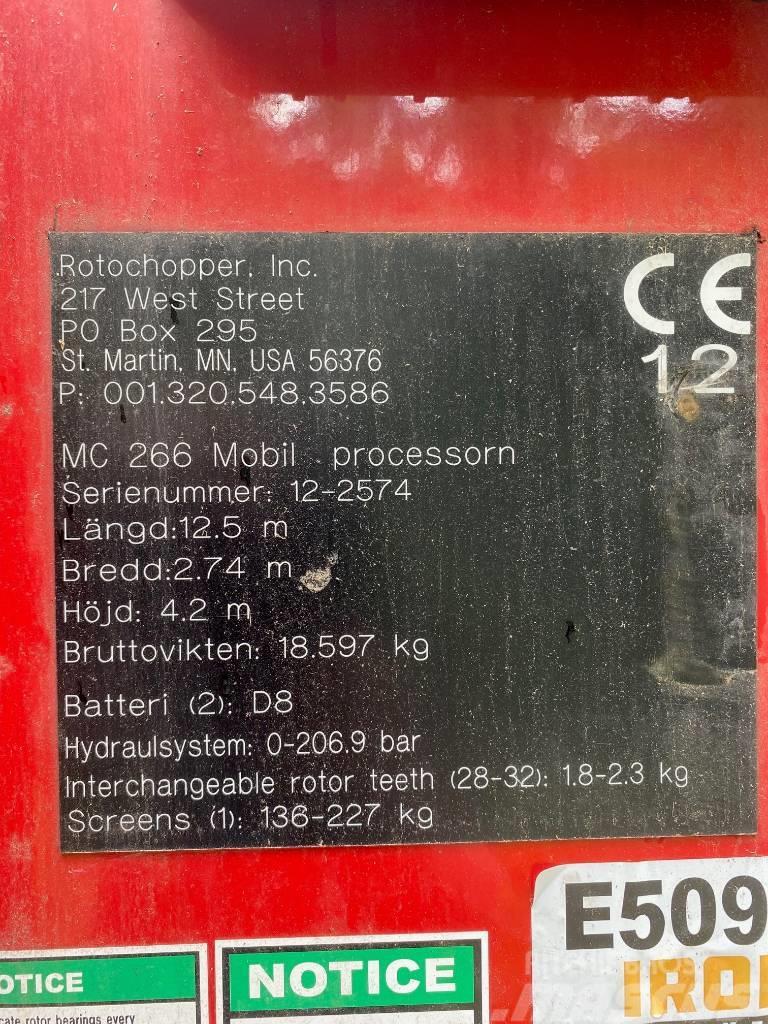 Rotochopper MC 266 Drtiče odpadu