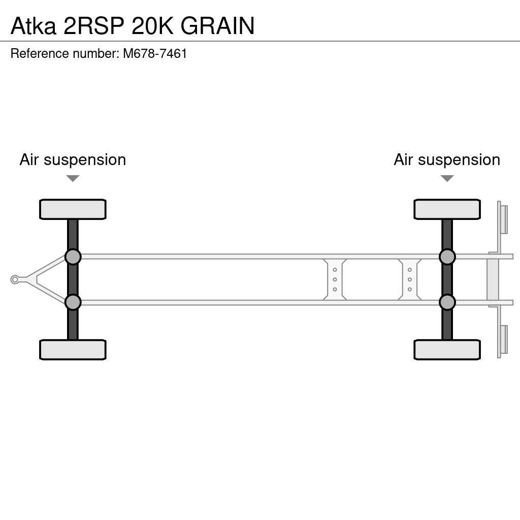  ATKA 2RSP 20K GRAIN Sklápěcí přívěsy