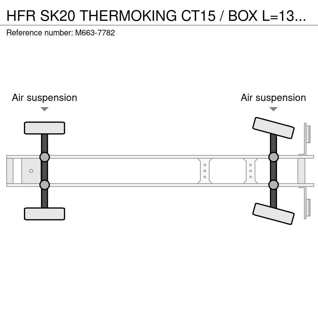 HFR SK20 THERMOKING CT15 / BOX L=13450 mm Chladírenské návěsy