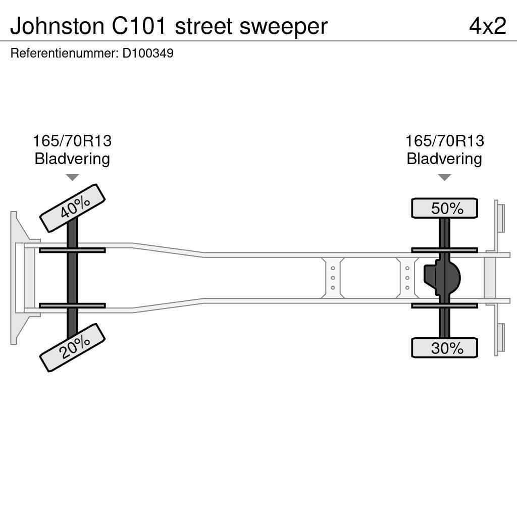Johnston C101 street sweeper Kombinované/Čerpací cisterny
