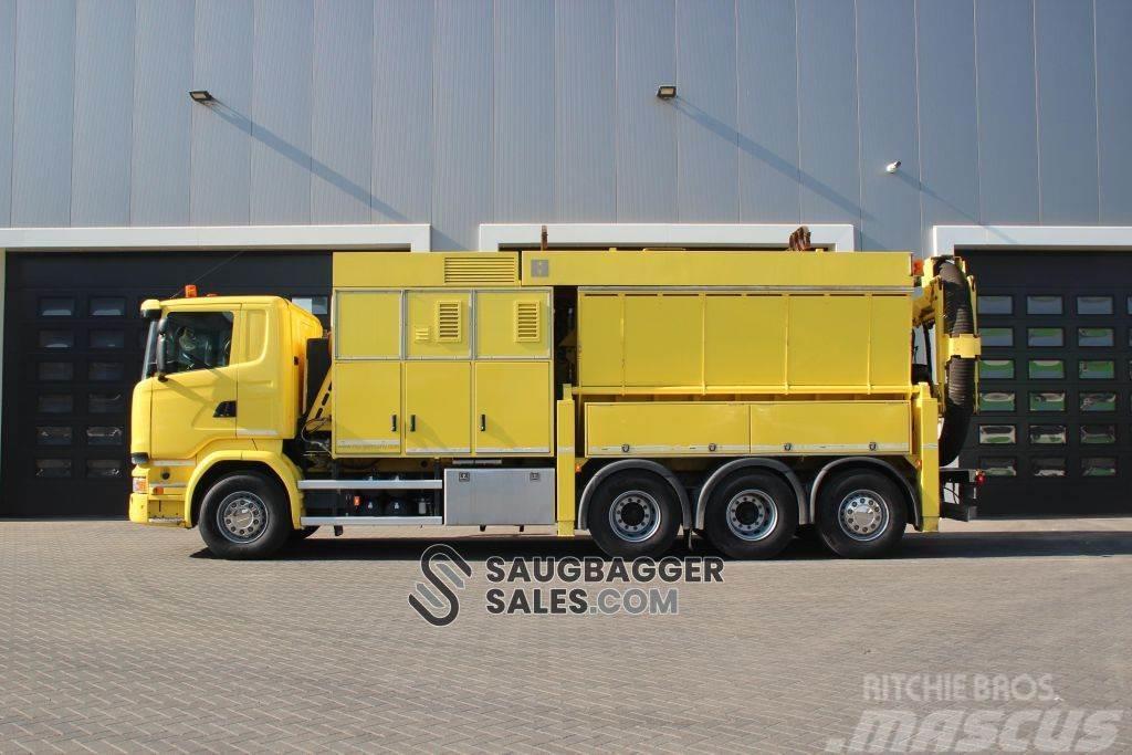 Scania R580 V8 RSP 3 Turbine Saugbagger Kombinované/Čerpací cisterny