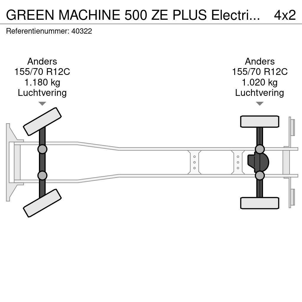 Green Machines 500 ZE PLUS Electric sweeper Zametací vozy