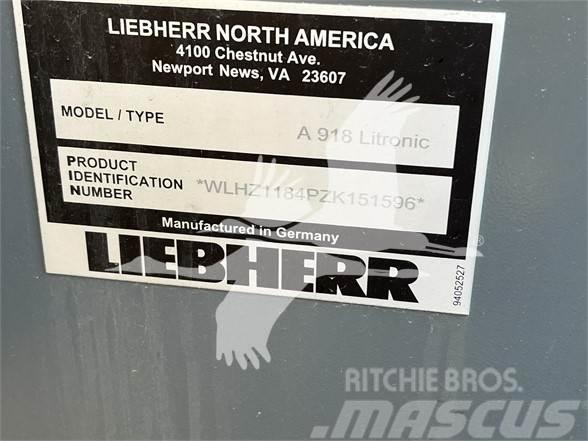 Liebherr A918 COMPACT LITRONIC Kolová rýpadla