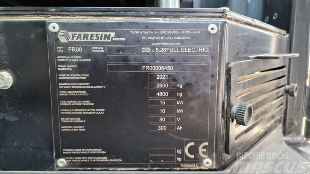 Faresin F6.26 E Teleskopické manipulátory