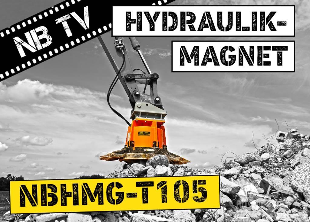  Hydraulikmagnet NBHMG T105 | Baggermagnet | 19-23t Pásová rýpadla