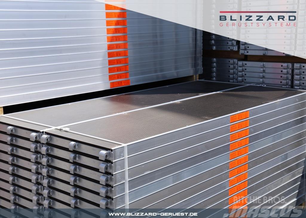 292,87 m² Alugerüst mit Siebdruckplatte Blizzard S Lešenářské zařízení