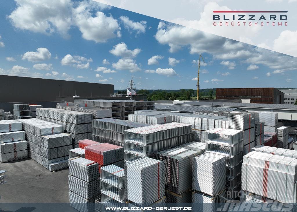  292,87 m² Alugerüst mit Siebdruckplatte Blizzard S Lešenářské zařízení