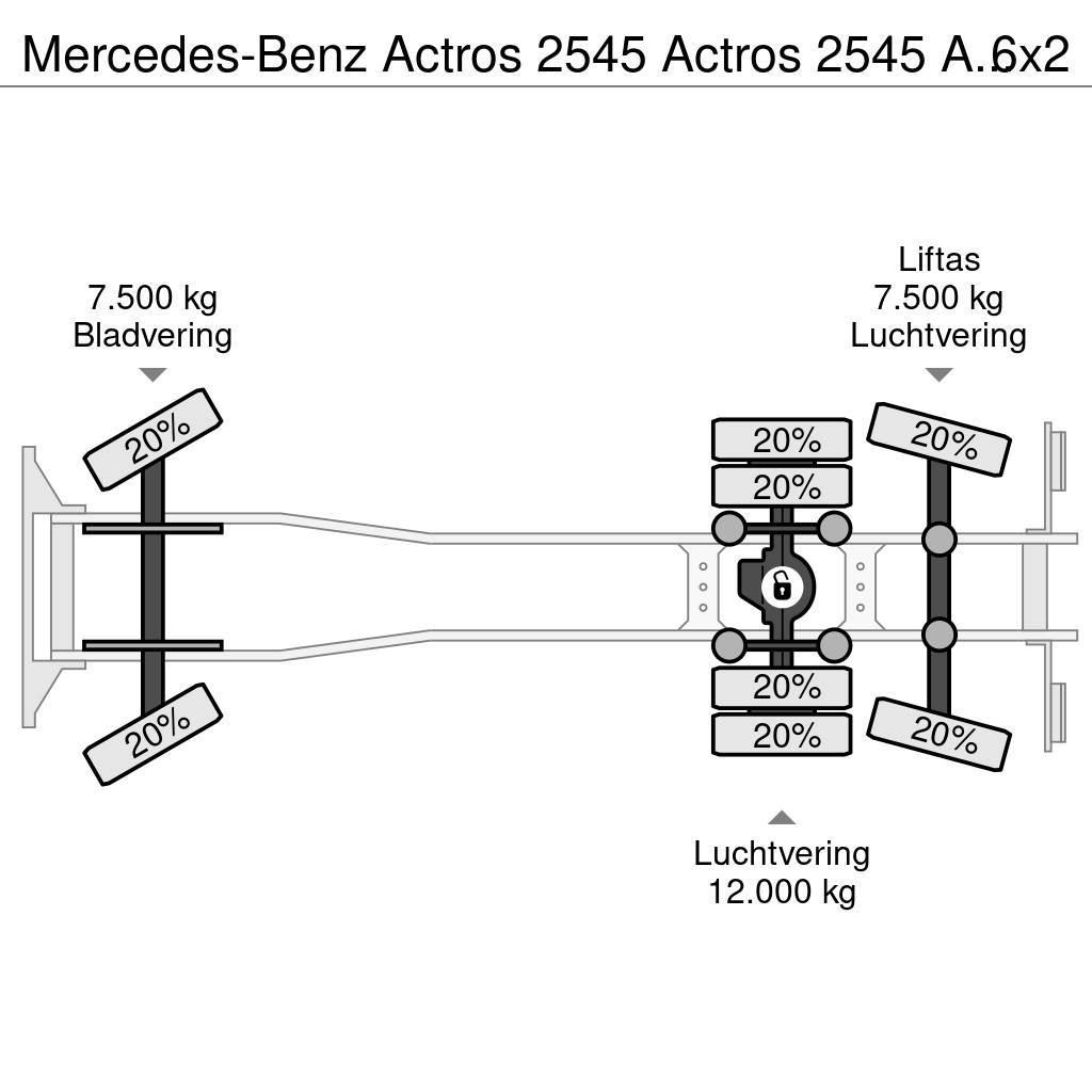 Mercedes-Benz Actros 2545 Actros 2545 Abrollkipper 6x2 ADR EU6 A Další