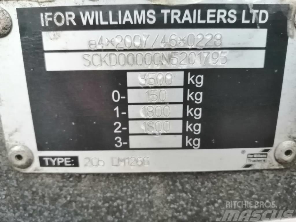 Ifor Williams LM126 Trailer Další přívěsné vozíky