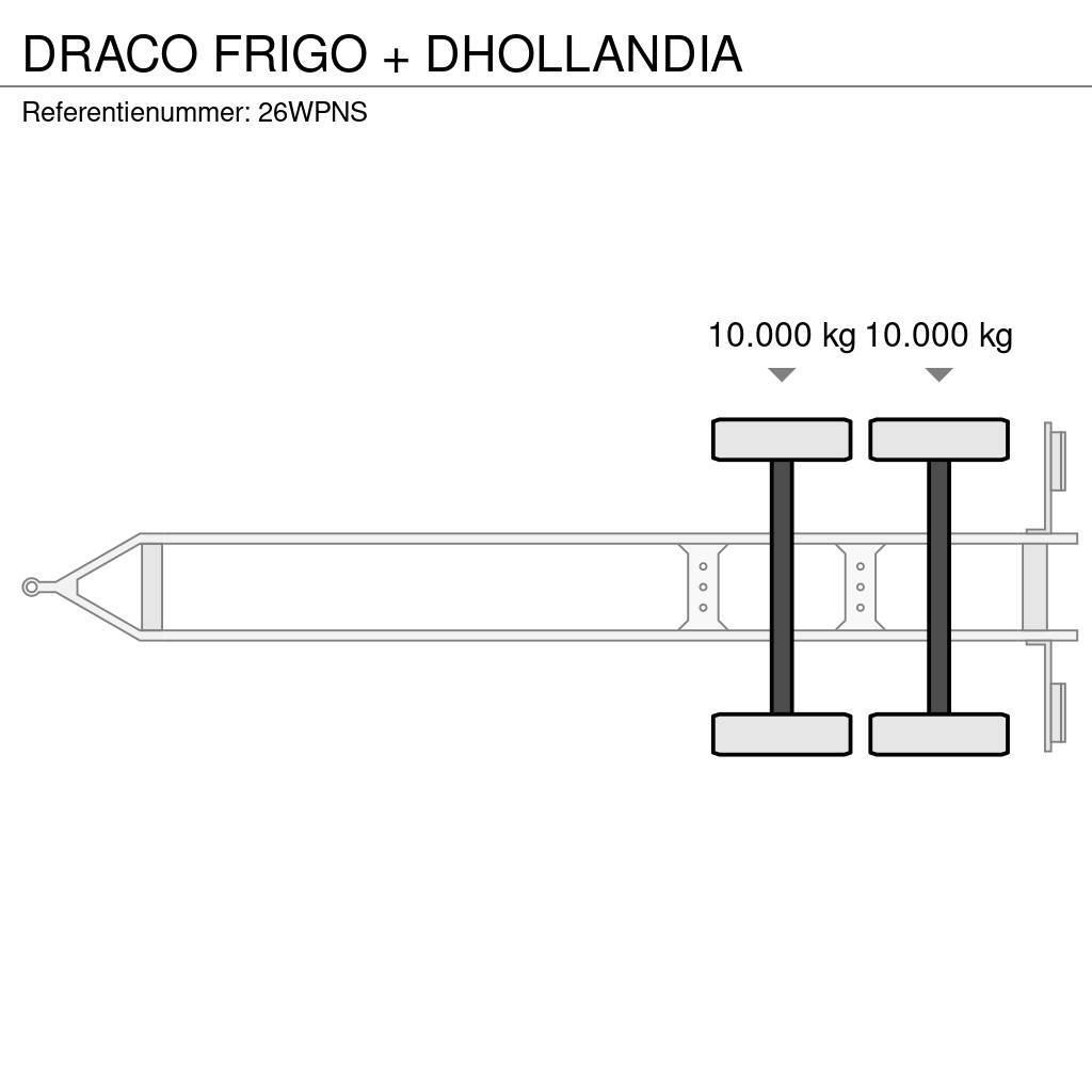 Draco FRIGO + DHOLLANDIA Chladírenské přívěsy