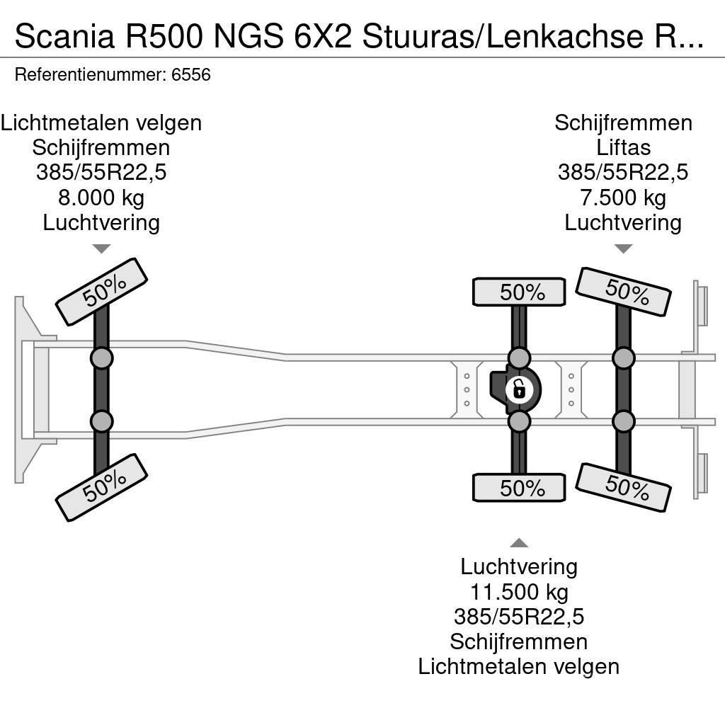 Scania R500 NGS 6X2 Stuuras/Lenkachse Retarder AHK Zaplachtované vozy