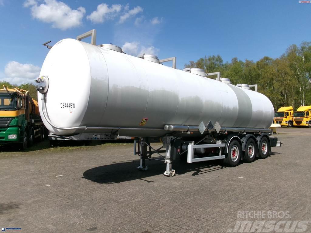 Maisonneuve Chemical tank inox L4BH 33.4 m3 / 1 comp Cisternové návěsy