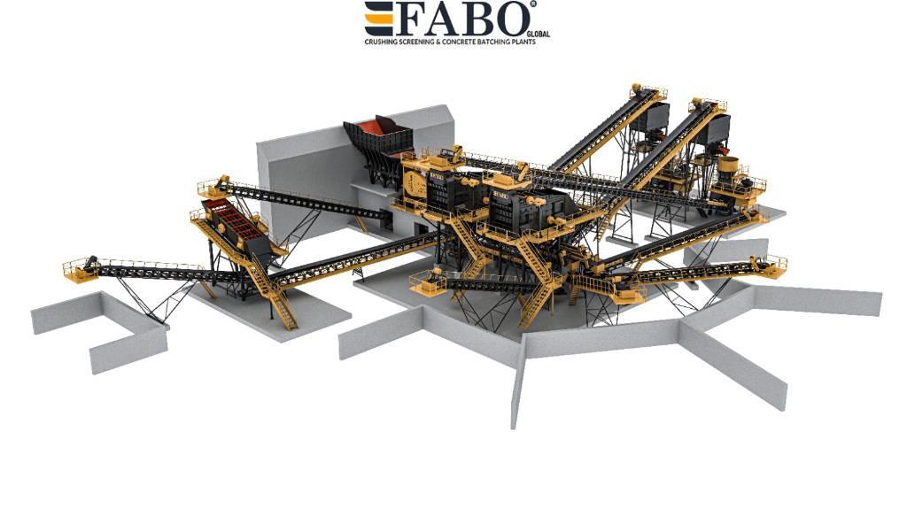 Fabo 500 T/H STATIONARY CRUSHING PLANT Drtící zařízení