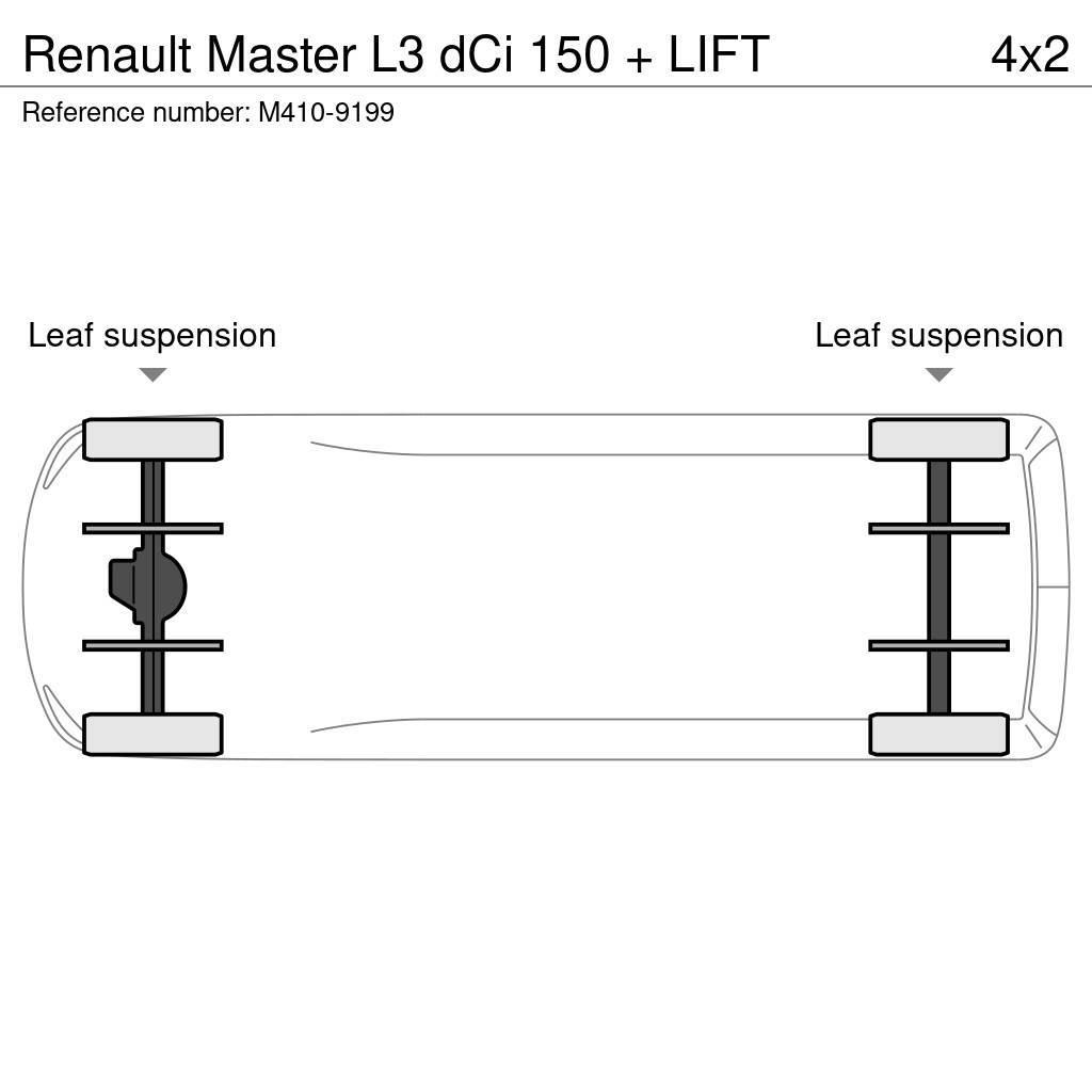 Renault Master L3 dCi 150 + LIFT Další