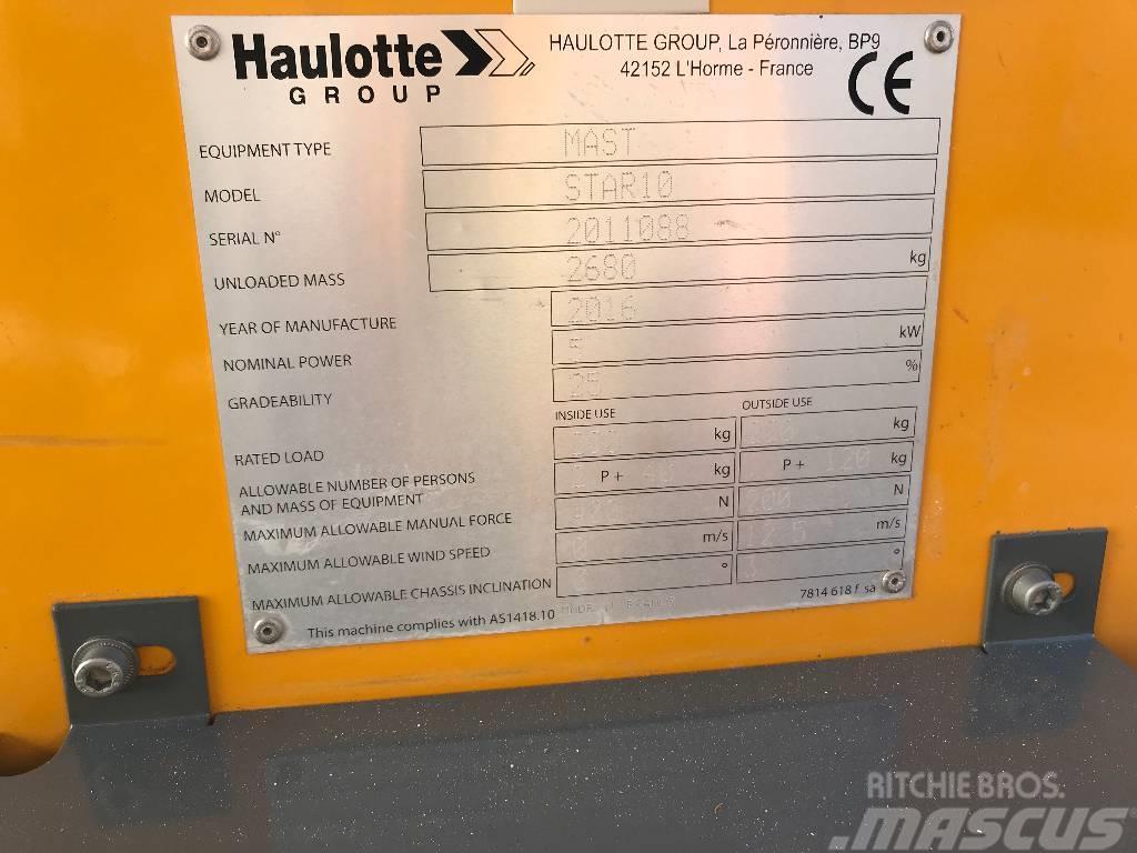 HAULOTTE STAR 10 - NEW BATTERIES Vertikální sloupové výtahy