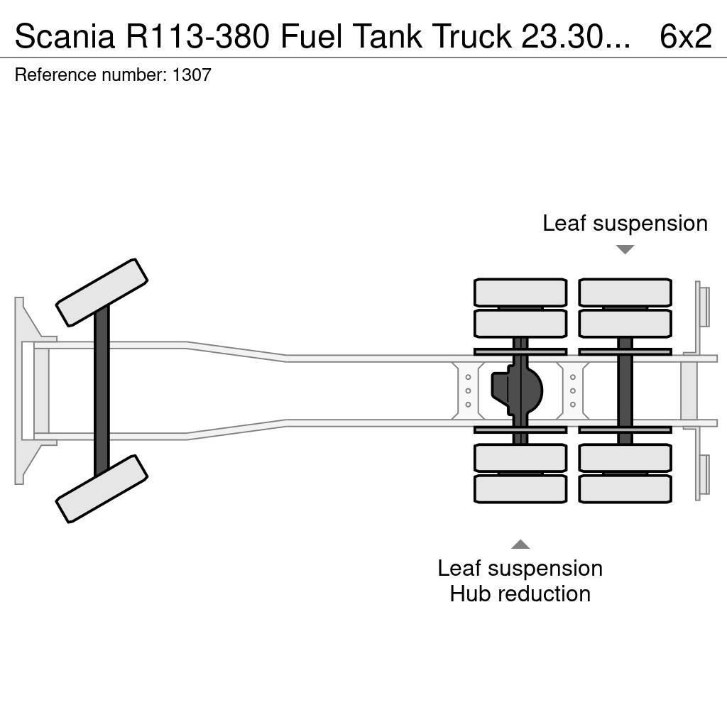 Scania R113-380 Fuel Tank Truck 23.300 Liters 10 Tyre Man Cisternové vozy
