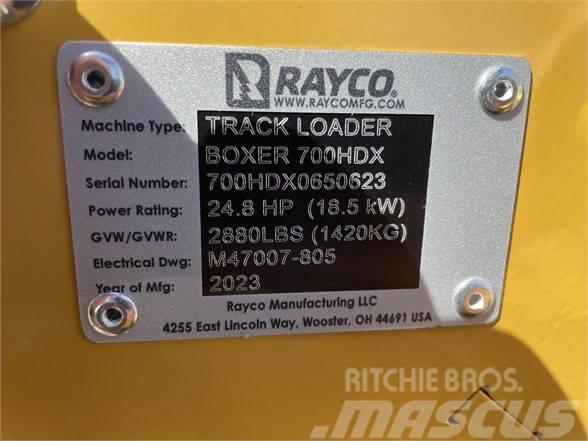 Boxer 700HDX Smykem řízené nakladače