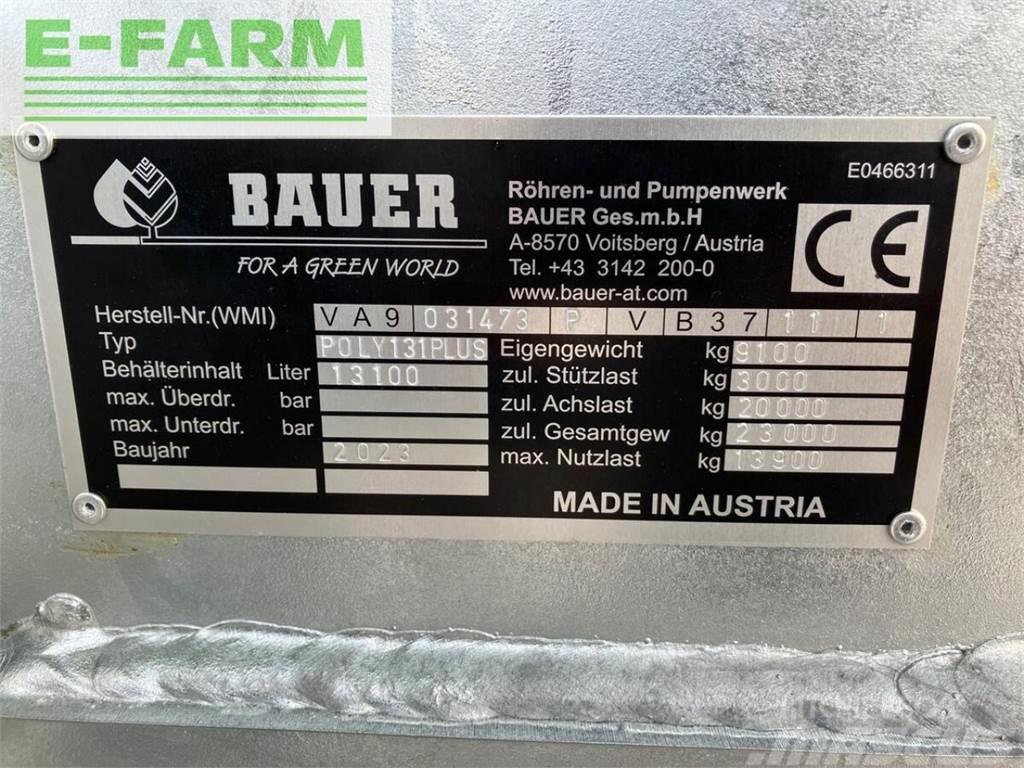 Bauer poly 131 Cisternové návěsy