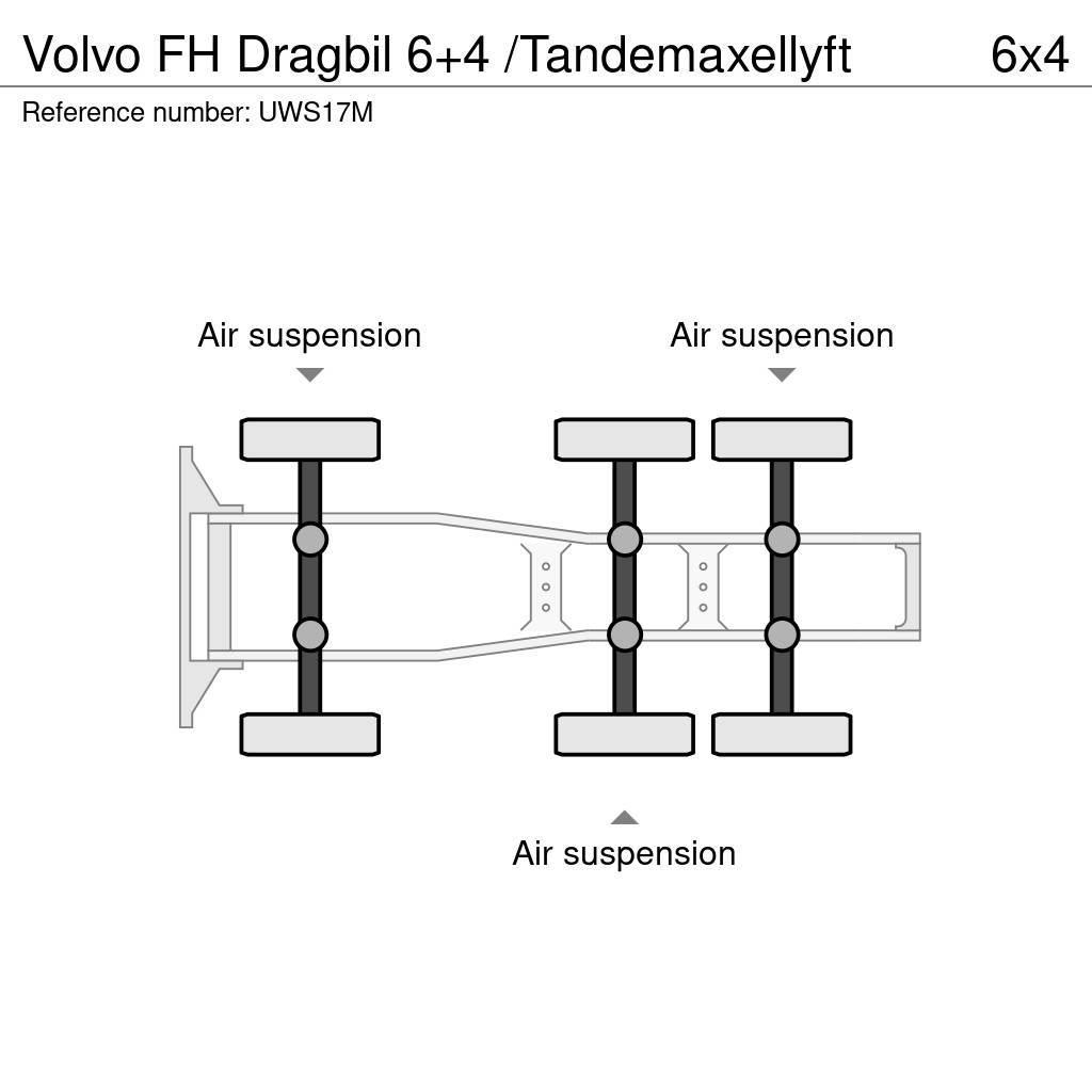 Volvo FH Dragbil 6+4 /Tandemaxellyft Tahače