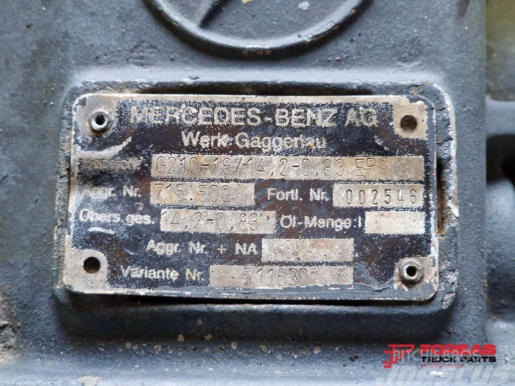 Mercedes-Benz G 210-16 INTARDER Převodovky