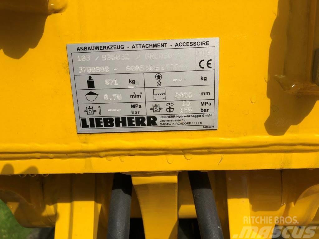 Liebherr GRL090-1 Hloubkové lopaty