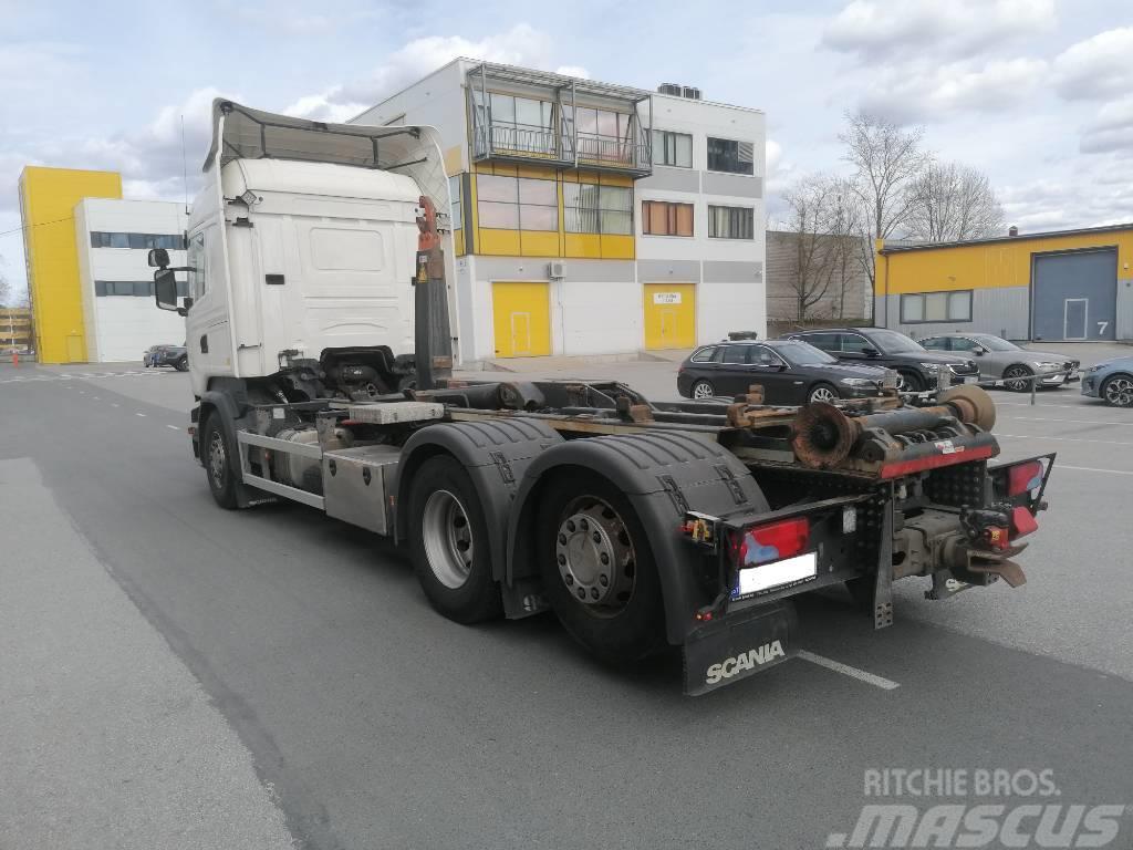 Scania R580 V8 AJK HYDROLIFT, HL20-6180 Hákový nosič kontejnerů
