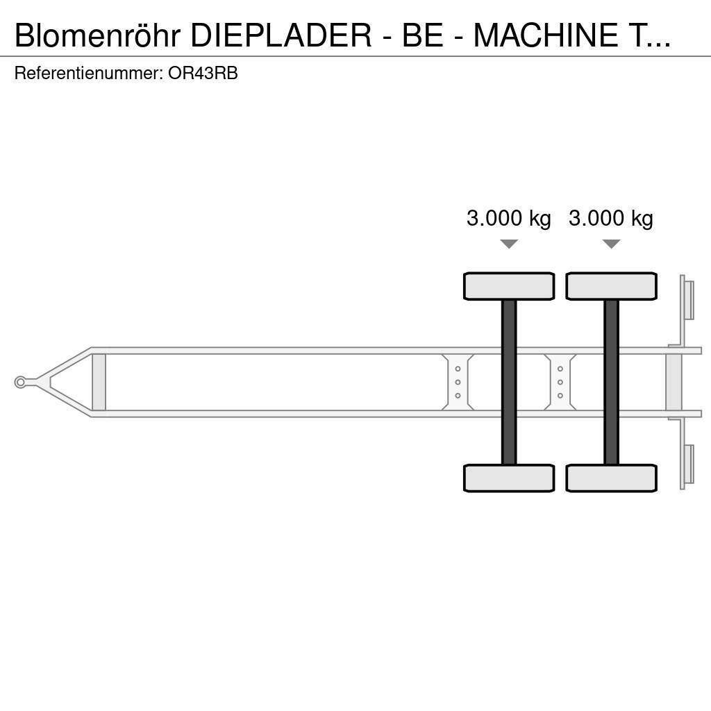  Blomenrohr DIEPLADER - BE - MACHINE TRANSPORT Podvalníky