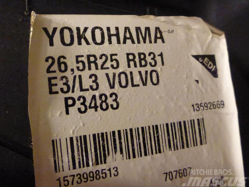 Yokohama Däck 26,5 R25 RB31 Pneumatiky, kola a ráfky