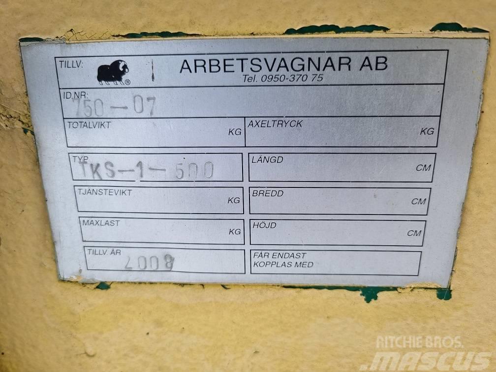 Arbetsvagnar AB TKS-1-500 Stavební buňky