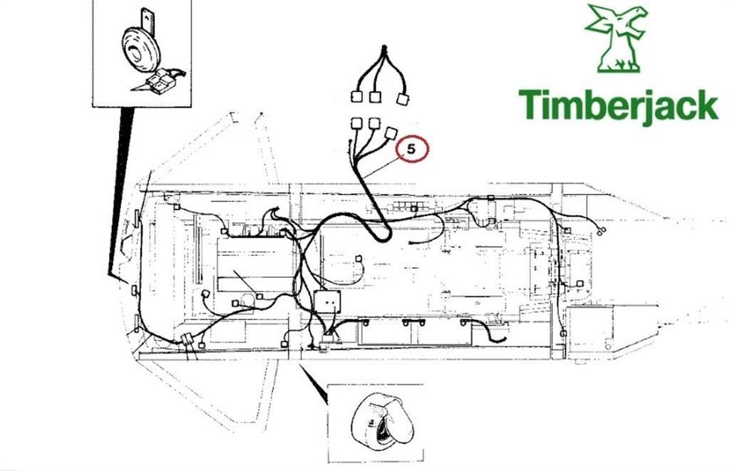 Timberjack / John Deere F030361 Elektronika