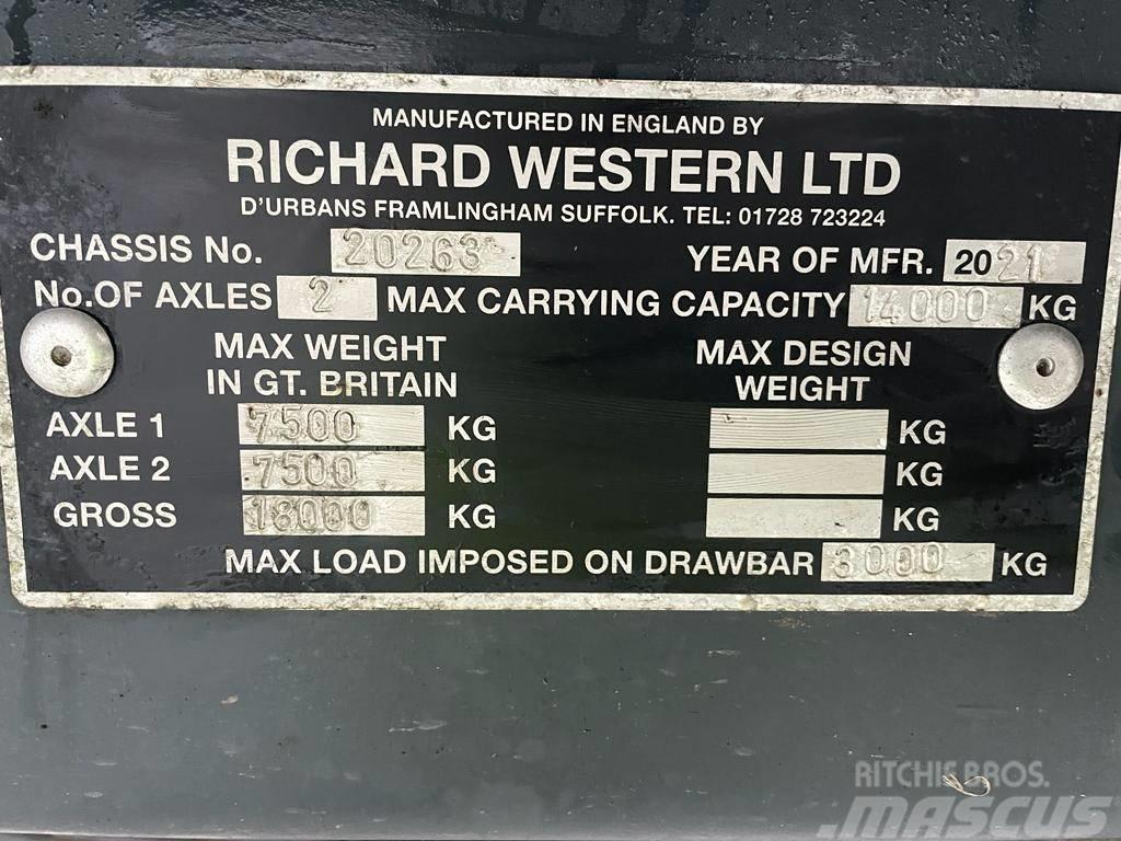 Richard Western BTTA14/32 Balíkové přívěsy