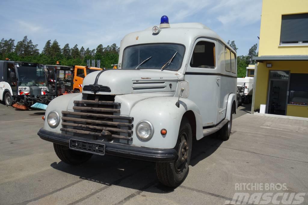Ford Ford FK 3500 V8 mit H-Kennzeichen Oldtimer Ambulance