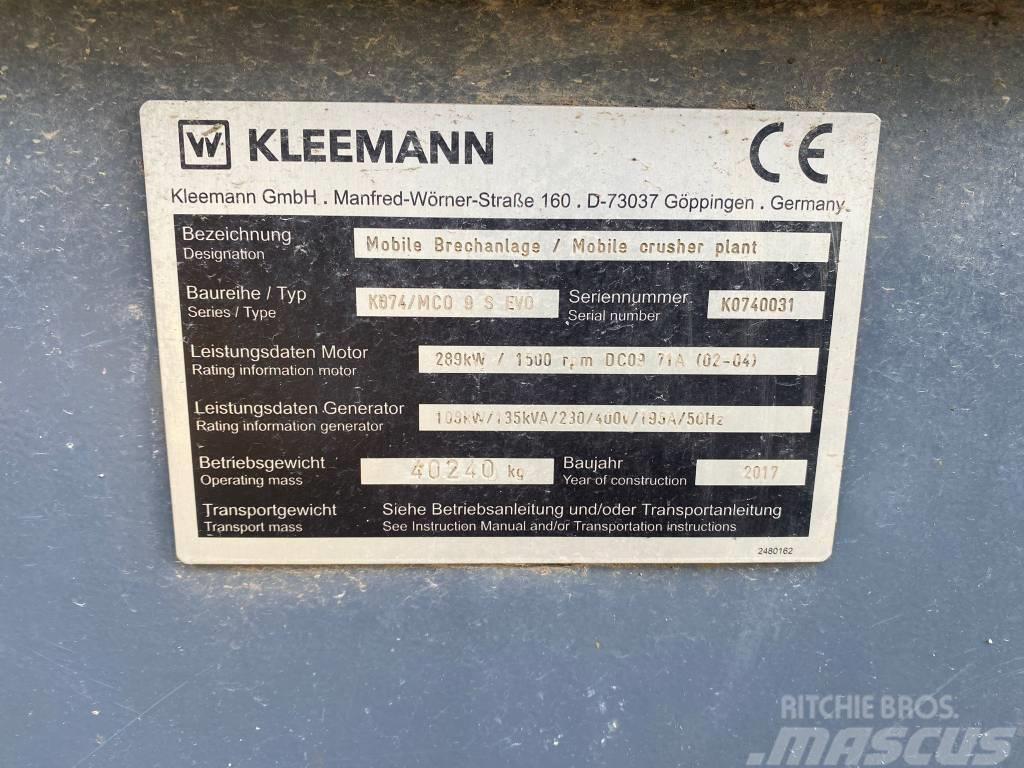 Kleemann MC O9 S EVO Mobilní drtiče