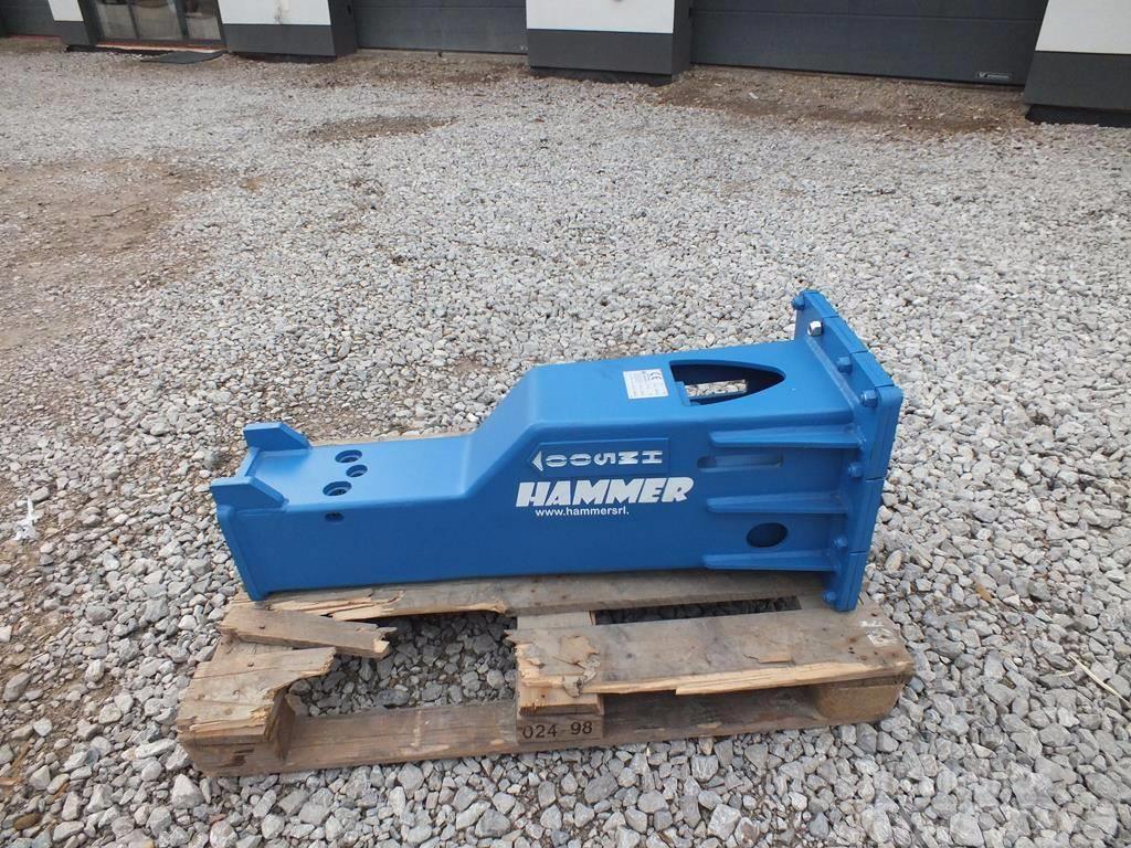 Hammer HM 500 Hydraulic breaker 360kg Bourací kladiva / Sbíječky