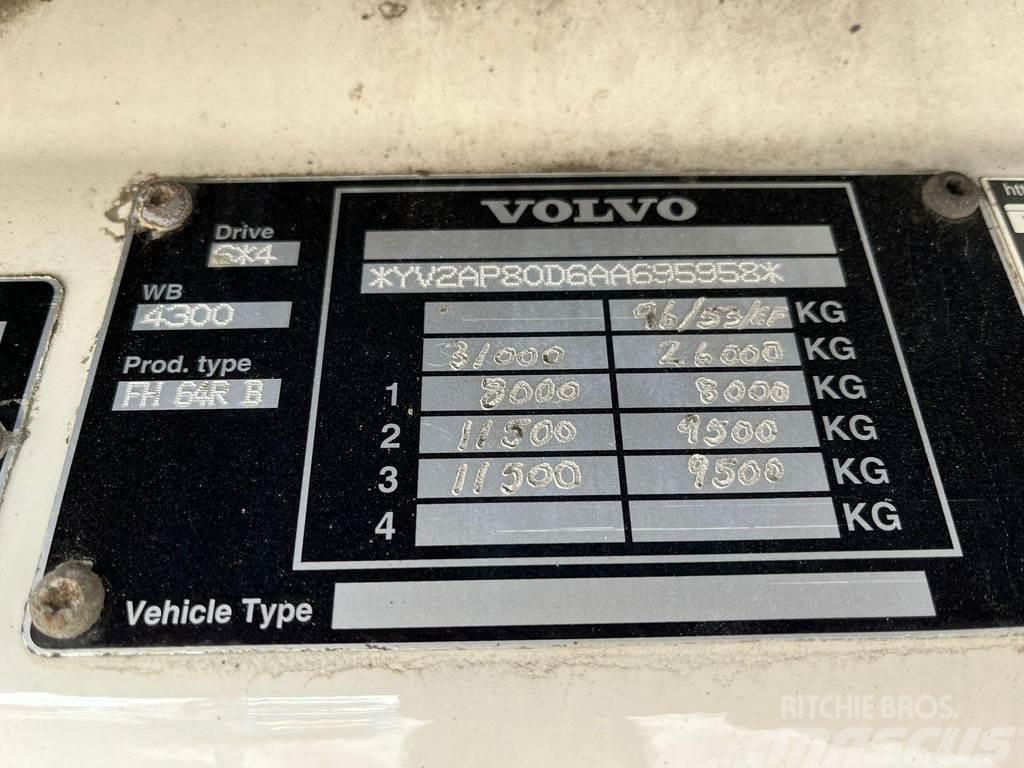 Volvo FH 16 600 6x4 RETARDER / CHASSIS L=6289 mm Nákladní vozidlo bez nástavby