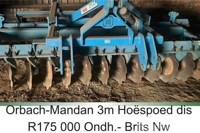  Orbach Agri Mandan - 3m high speed Další