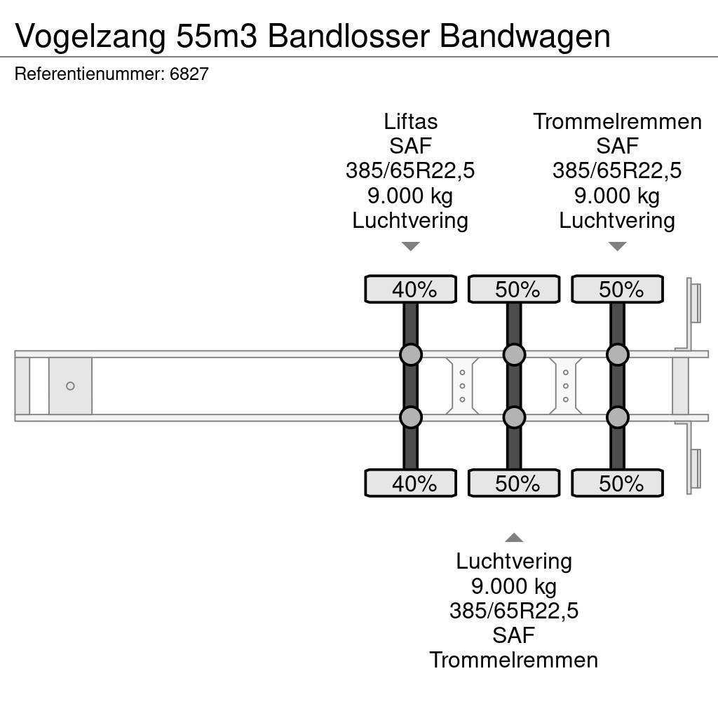 Vogelzang 55m3 Bandlosser Bandwagen Ostatní návěsy