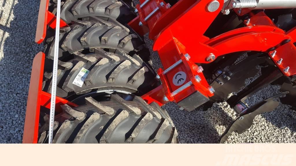 Grano System SHOP  4,0m disc harrow tires roller / Brány