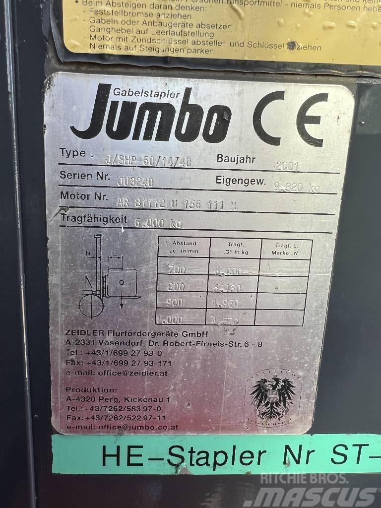 Jumbo *J/SHP60/14/40* Vysokozdvižný vozík s bočním ložením