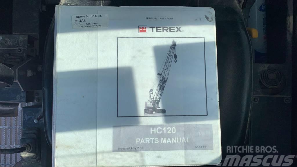 Terex HC 120 Pásové jeřáby