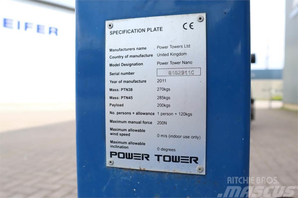 Power TOWER NANO SP Electric, 4.50m Working Height, 200k Kloubové plošiny