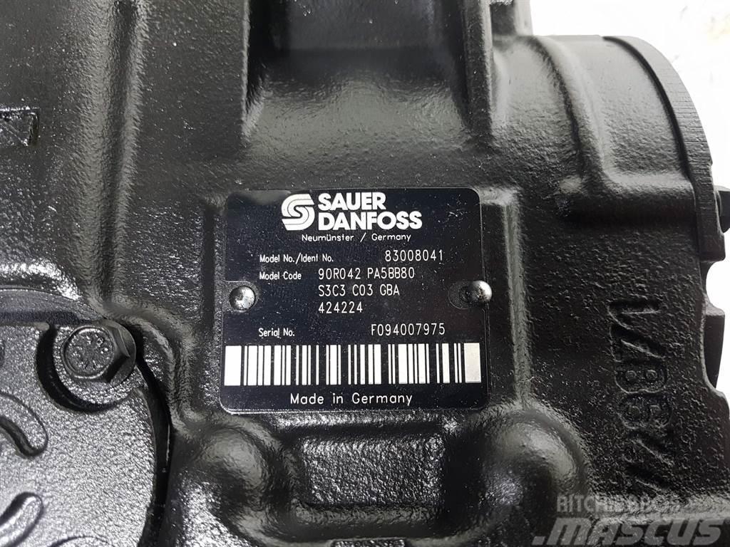 Sauer Danfoss 90R042PA5BB80-83008041-Drive pump/Fahrpumpe Hydraulika