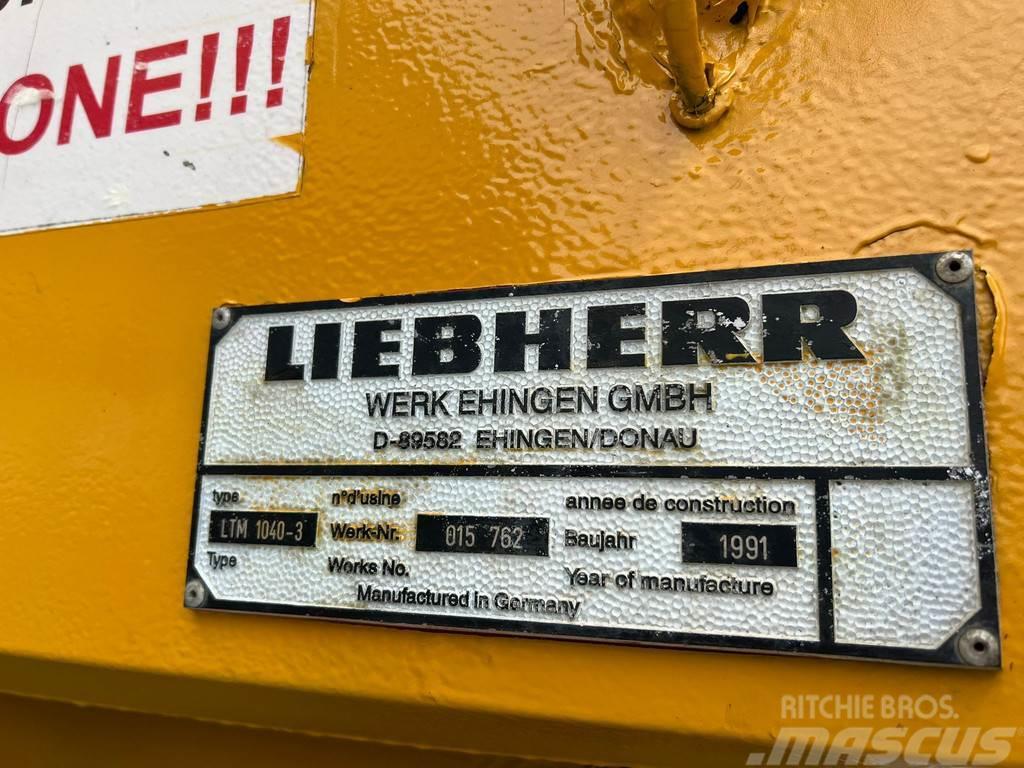 Liebherr LTM 1040 Automacara Univerzální terénní jeřáby
