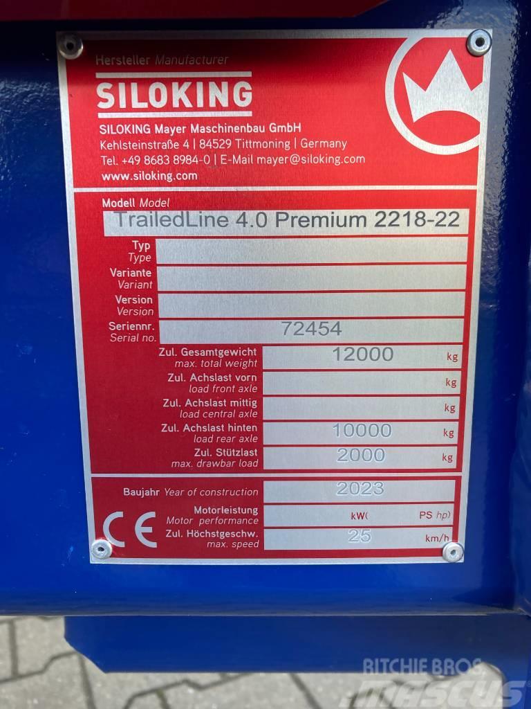 Siloking TrailedLine 4.0 Premium 2218-22 Krmítka, krmné žlaby