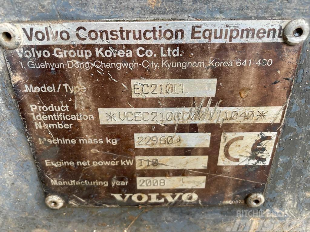 Volvo EC 210 C L Pásová rýpadla