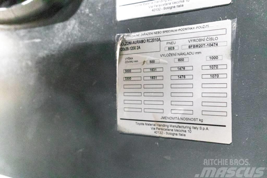 Toyota 8FBM20T, 2-tons motviktstruck, 6 månaders garanti Akumulátorové vozíky