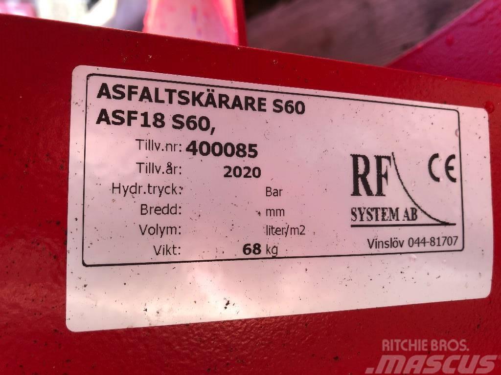 Rf-system RF Asfaltskärare S60 Frézy, nůžky
