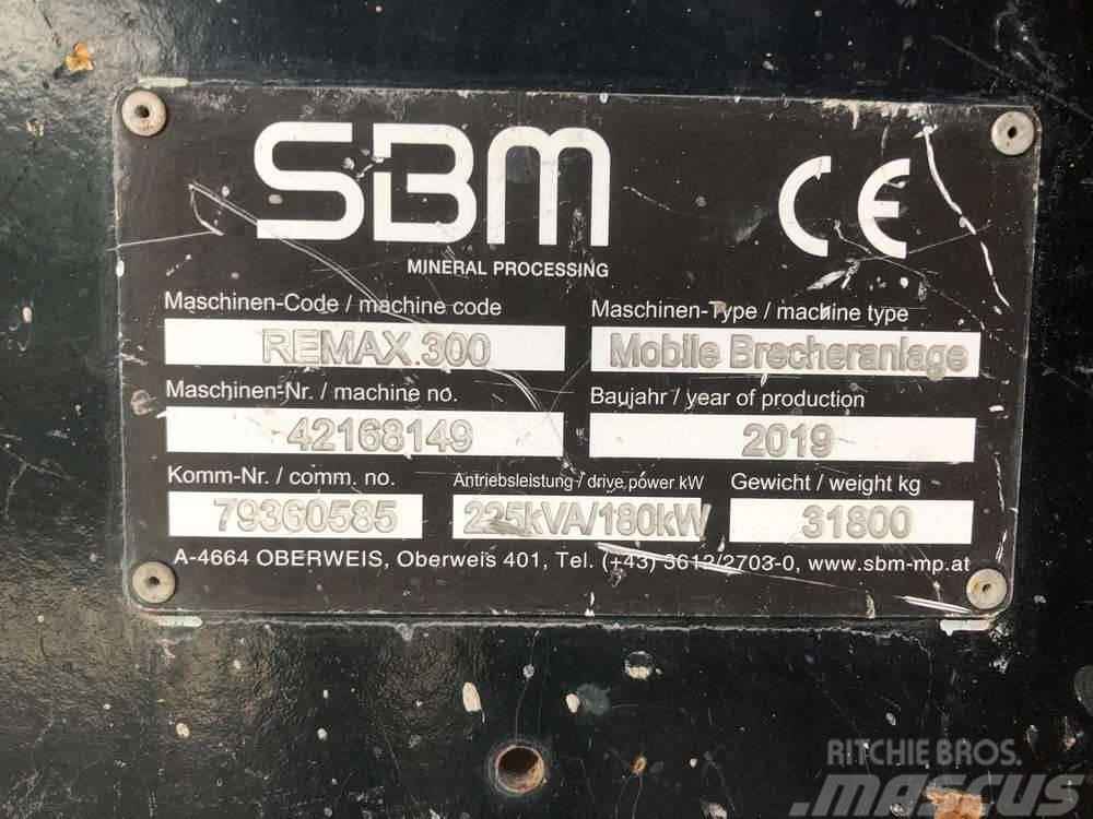 SBM Remax 300 Mobilní drtiče